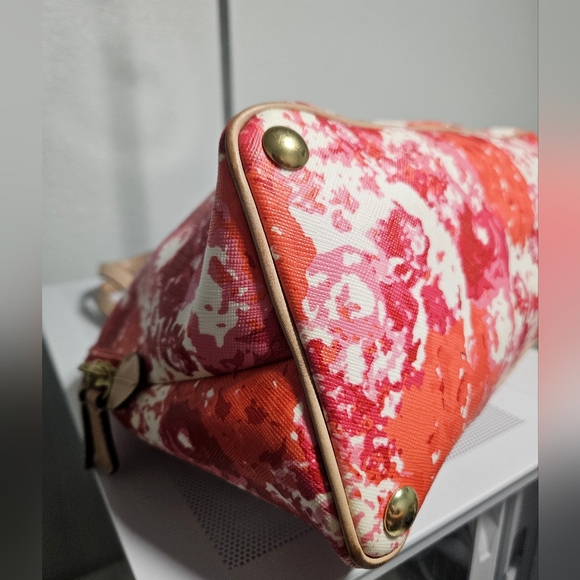 Coach Peyton Floral Cora Domed Satchel - Picture 7 of 11